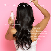 Applying Lash Therapy Australia hair boosting serum for improved hair density and scalp health